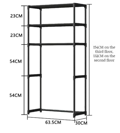 Bathroom Storage Rack Over The Toilet Shelf Multilayer Space Saver Organizer Multi-Functional Wall Hanging Toilet Storage Rack