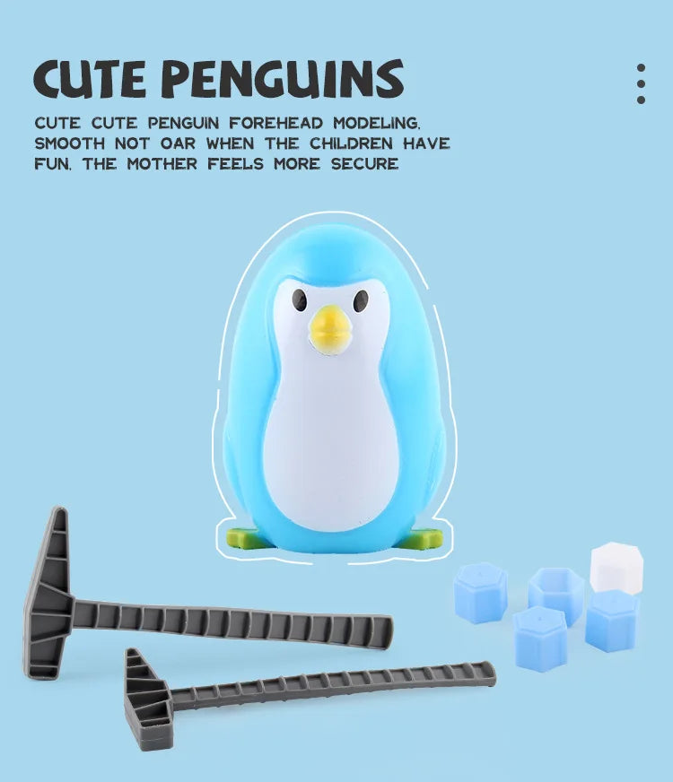 Penguin Breaking Ice Table Game Parent-child Interactive Puzzle Toys party game for kids juegos family games Birthday gift toys