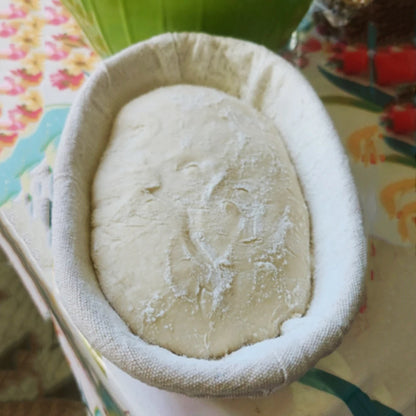 Oval Banneton Bread Proofing Basket Round Sourdough Proofing Bowls for Artisan Bread Making for Professionals and Home Bakers