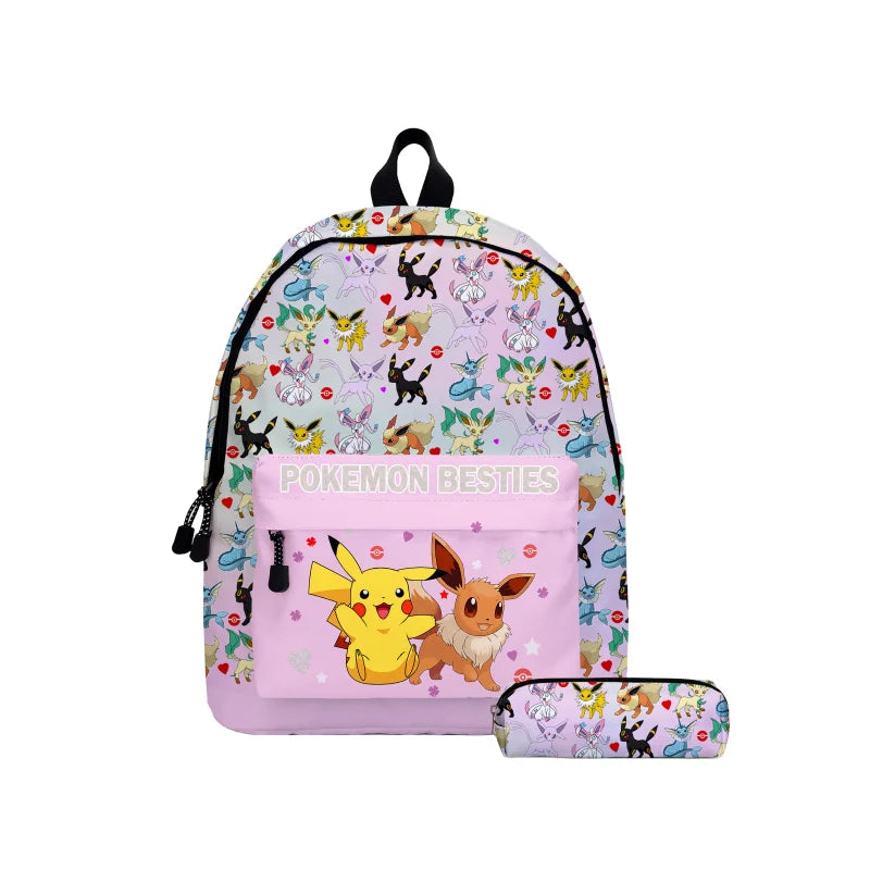 pokemon, pikachu, cartoon, elementary and middle school students' schoolbags, children's backpacks  anime  anime figure