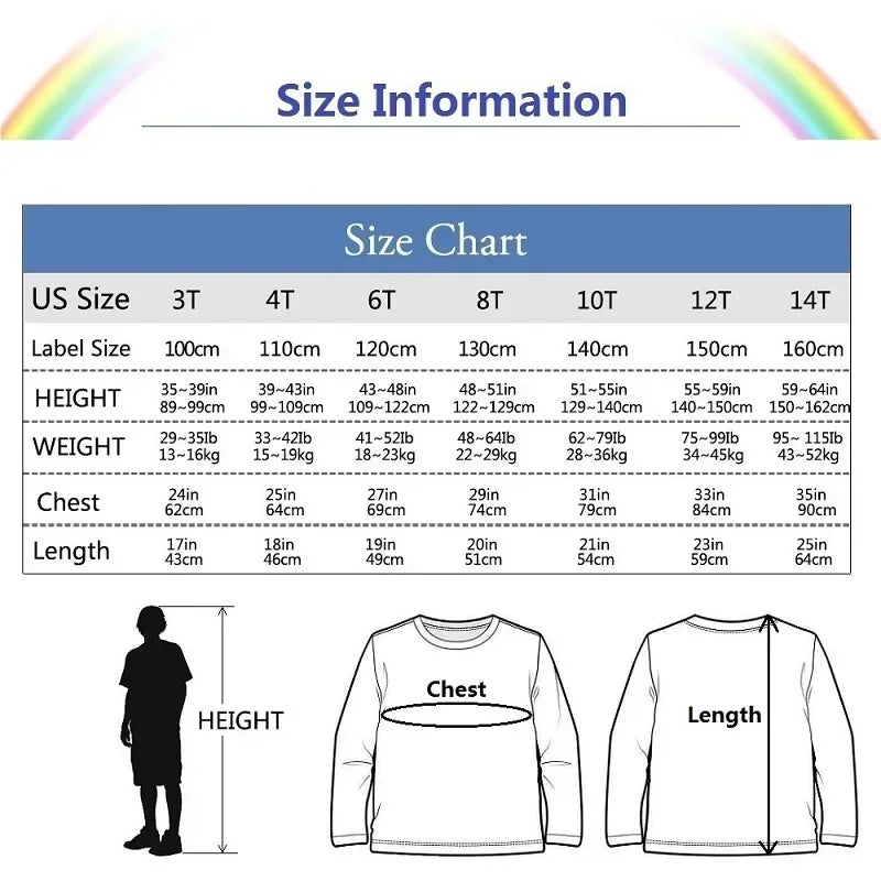 Children Long Sleeved Tops Heart Shaped Design T-shirt Girls Spring Dresses Baby Lovely Cotton Tees 3-14T