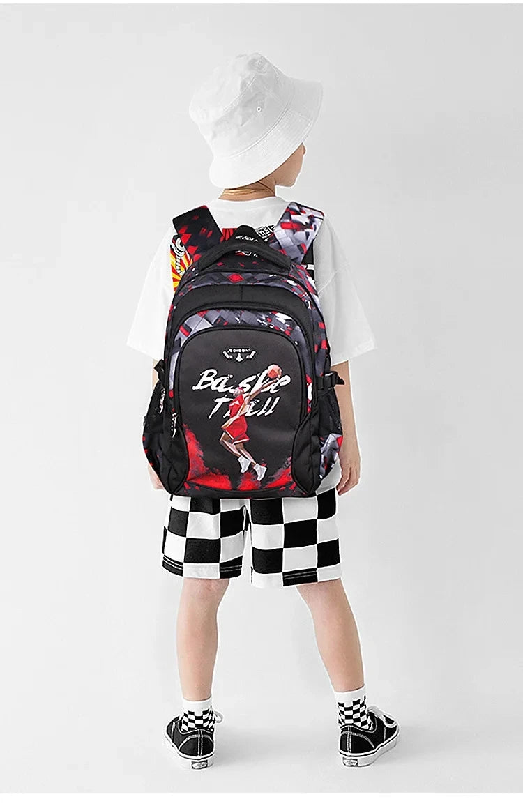 Basketball Back Pack School Bags for Teenagers Boys Kids Bags Children Anime Backpack Boy for Primary School Children's Backpack