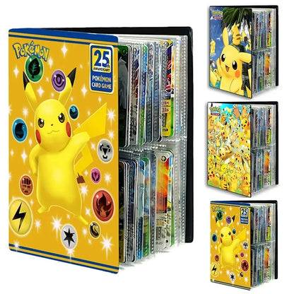 Pokemon 25Th Anniversary Celebration 240 Card Album Game Card Holder Binder High DefinitionGame Card Collection Kids Toys Gift