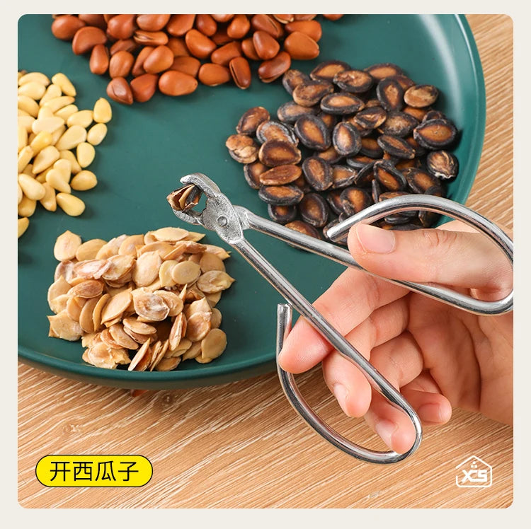 Pine Nut Shell Opener Melon Seed Sheller Household Nut Clip Hazelnut Melon Seed Pliers Kitchen Gadgets and Accessories