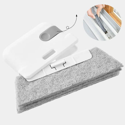 Window Groove Cleaning Brush Household Dead Corner Groove Scouring Pad Cleaning Tool Gap Brush Sliding Door Track Cleaner