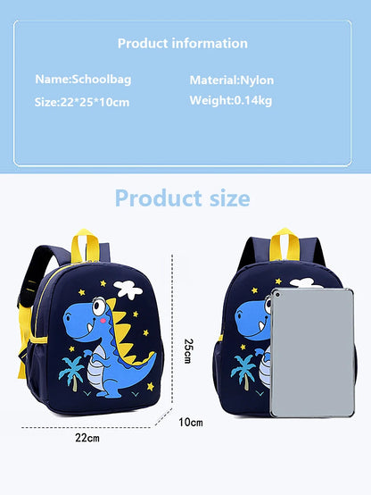 Cute Cartoon Dinosaur Baby Backpacks Kindergarten Schoolbag Children Boys Girls School Bags Adjustable Animals Kid Backpack