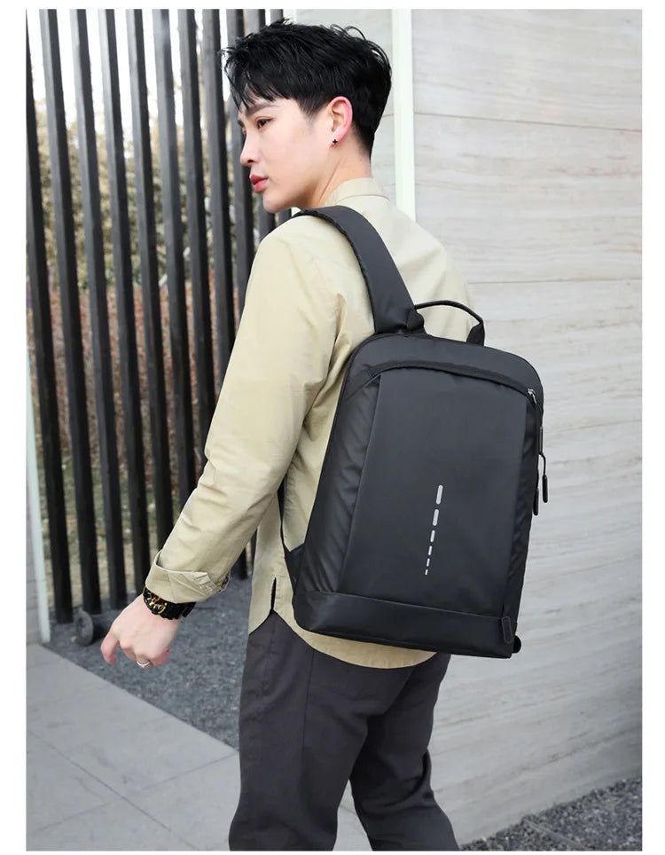 Men's Waterproof Backpack Ultra Lightweight Back Bag for Men Backpack Book Bag Men's Stylish Backpack 15.6" Notebook Backpack