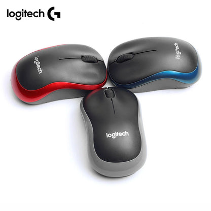 Logitech M185 Wireless Mouse 2.4 GHz USB 1000DPI 3 Buttons Silent Gaming Optical Navigation Mice for PC/Laptop Mouse Gamer