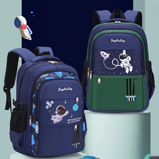 New CHILDREN'S Shoulder Bag Elementary School Students Schoolbag Boys One, Two, Three, Four, Five, Six Years Old 6-12 Years Old