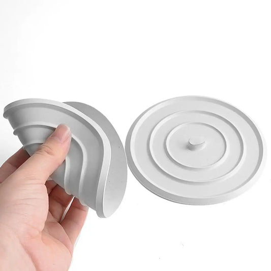 11cm Large Silicone Bathtub Stopper Leakage-proof Drain Cover Sink Hair Stopper Tub Flat Plug Stopper Bathroom Accessories