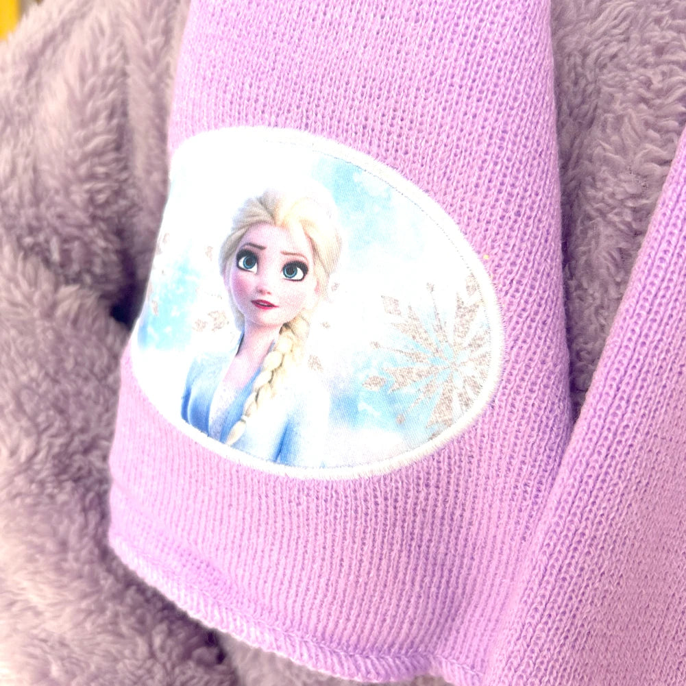 New Autumn Winter Children Hat Elsa Classics Disney Princess Cartoon Cap Scarf Hat Glove Warm knitted hat Girl Christmas Hat