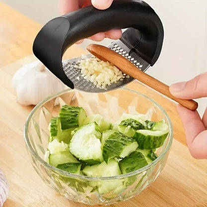 Stainless Steel Garlic Press Crusher Manual Garlic Mincer Chopping Garlic Tool Fruit Vegetable Tools Kitchen Accessories Gadget