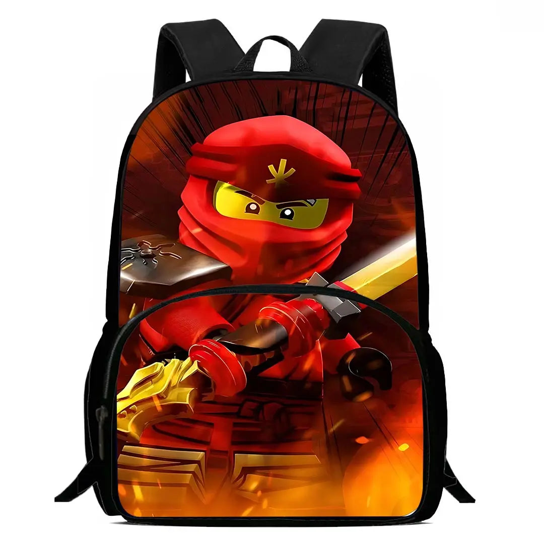 Cartoon Game N-ninjagos Kids Backpacks Boy Girls Student Birthday Gift Child School Bags Large Capacity Camping Durable Rucksack