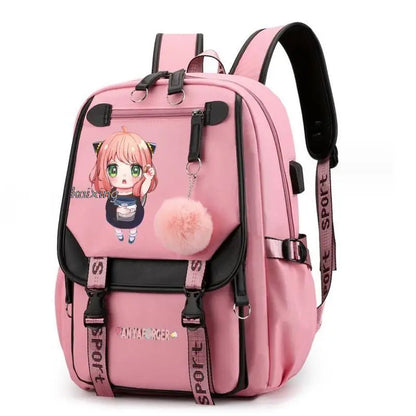 Hot Anime Spy X Family Backpack Teenage Girls Laptop Rucksack Student Shoulder School Bag Schoolbag Academy Bagpack Mochilas