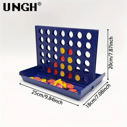 UNGH Four In A Row Bingo Chess Connect Classic Family Board Game Toys Fun Educational Toy for Kids Children Entertainment Game