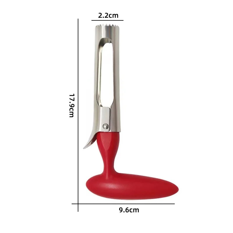 Stainless Steel Apple Corer Fruit Seed Core Remover Pear Apple Corer Seeder Slicer Knife Durable Kitchen Gadgets Vegetable Tools