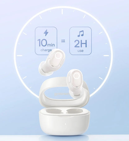 Baseus WM02 Wireless Earphones TWS Bluetooth 5.3 Headphones, Mini and compact Comfortable wear, 25 hours Long Battery Life