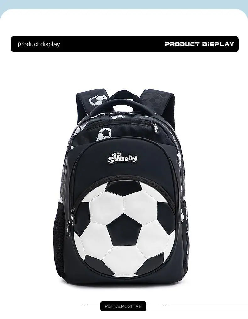 Football backpack for children schoolbag anime backpack travel school bags for teenage boy mochila escolar infantil menino