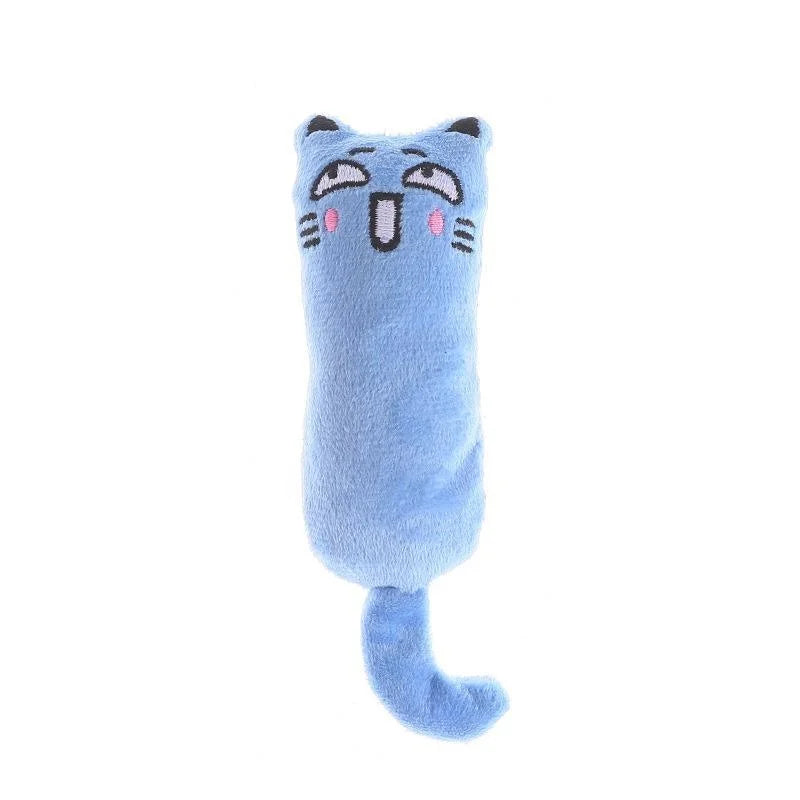 Pet Toy Rustle Sound Catnip Toy Cat Supplies Pet Cute Cat Toys Kitten Teeth Grinding Cat Plush Thumb Pillow Pet Products gatos