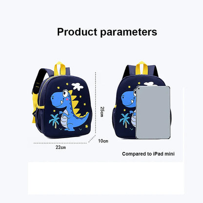 Cute Cartoon Dinosaur Baby Backpacks Kindergarten Schoolbag Children Boys Girls School Bags Adjustable Animals Kid Backpack