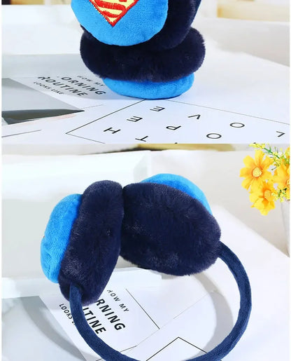 New Boys And Girls Winter Warm Lovely Cute Rabbit Fur Cartoon Plush Children Earmuffs Thicken Cover Ears Kids Ear Muffs Headband