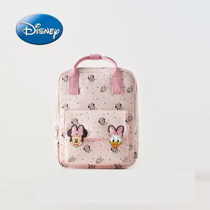 Disney 2025 New Minnie Cartoon Children's Backpack Mini School Bag Cute Shoulder Bag for Boys and Girls  School Bags