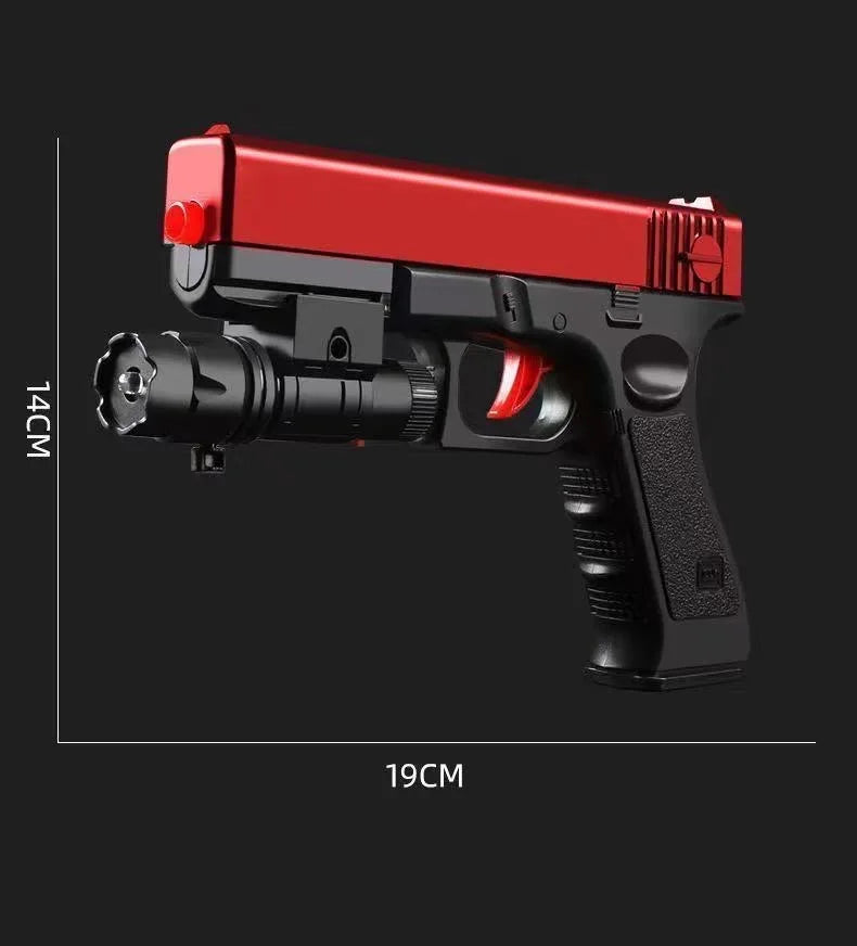 Manual pistol G17 Soft bullet toy gun Children's Pistol Toy Boy Gift Air Gun launcher CS shooting game