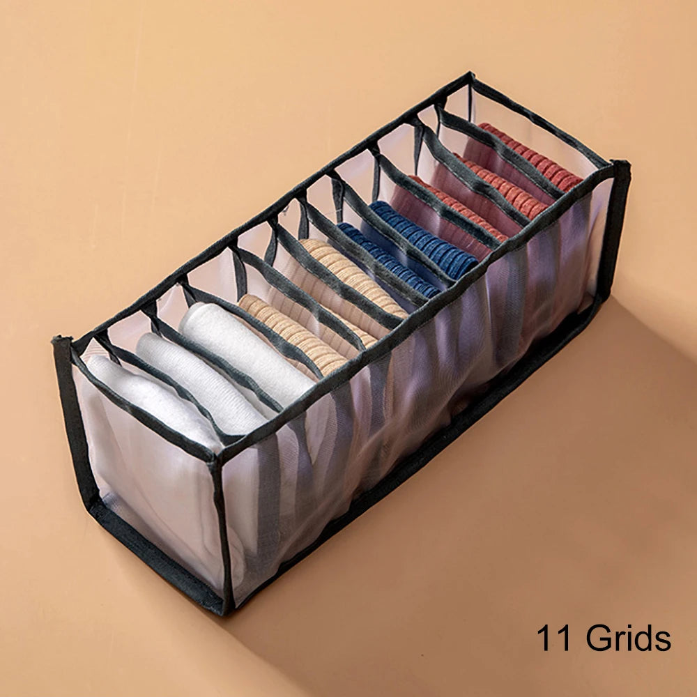 Home Organization Drawer Divider Home Dormitory Underwear Bra Socks Panty Storage Boxes Wardrobe Closet Cabinet Organizers