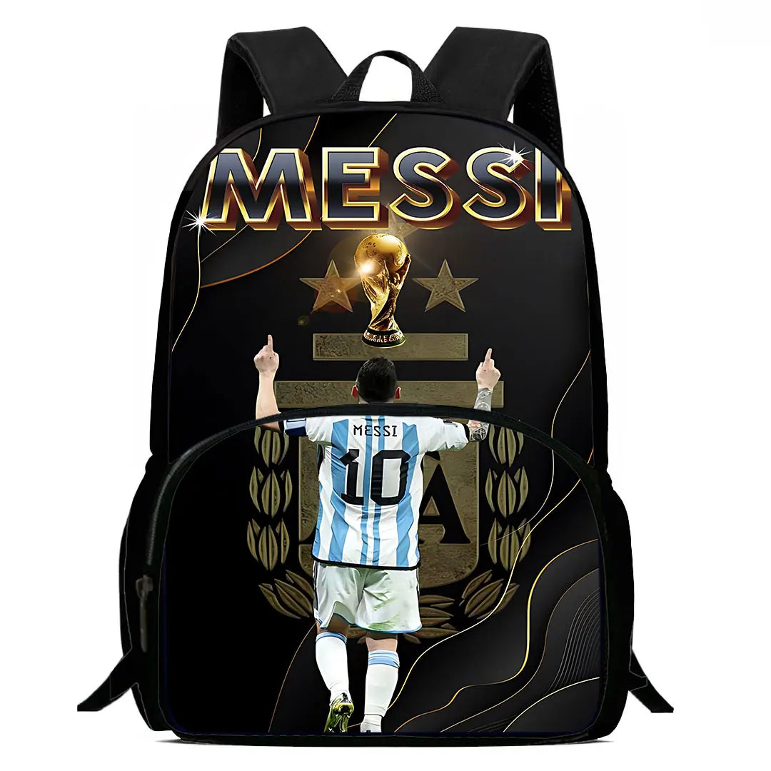 Cartoon C-CR7 Football-Stars Child Backpack,Shoulder Bags,Pencil Bags for 4-8 Years Old Anime School Bags for Boy Girl Best Gift