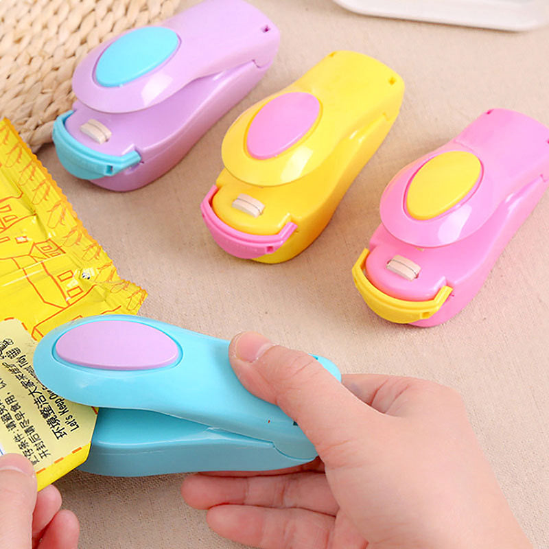 Mini Portable Food Clip Heat Sealing Machine Sealer Home Snack Bag Sealer Kitchen Utensils Gadget Accessories