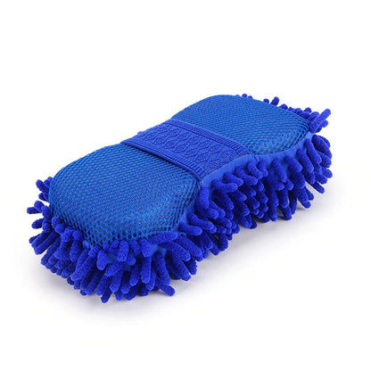 Car Wash Microfiber Chenille Car Wash Sponge Care Washing Brush Pad Washing Towel Auto Gloves Styling Accessories Gadget