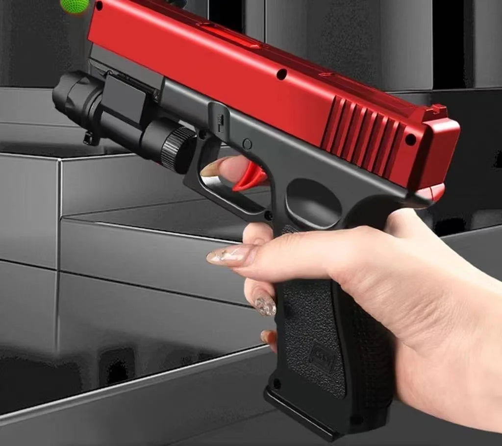 Manual pistol G17 Soft bullet toy gun Children's Pistol Toy Boy Gift Air Gun launcher CS shooting game