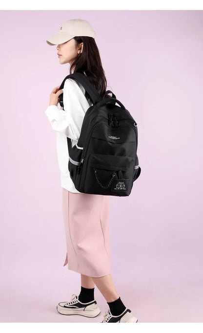 elementary school student girl bag cute school backpack children pink bookbag primary school satchel kid large capacity backpack