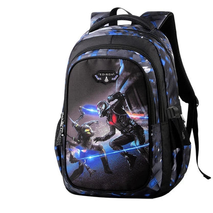 printing football schoolbag cut anime backpack travel bag soccers school bags for teenage boys mochila escolar infantil menino