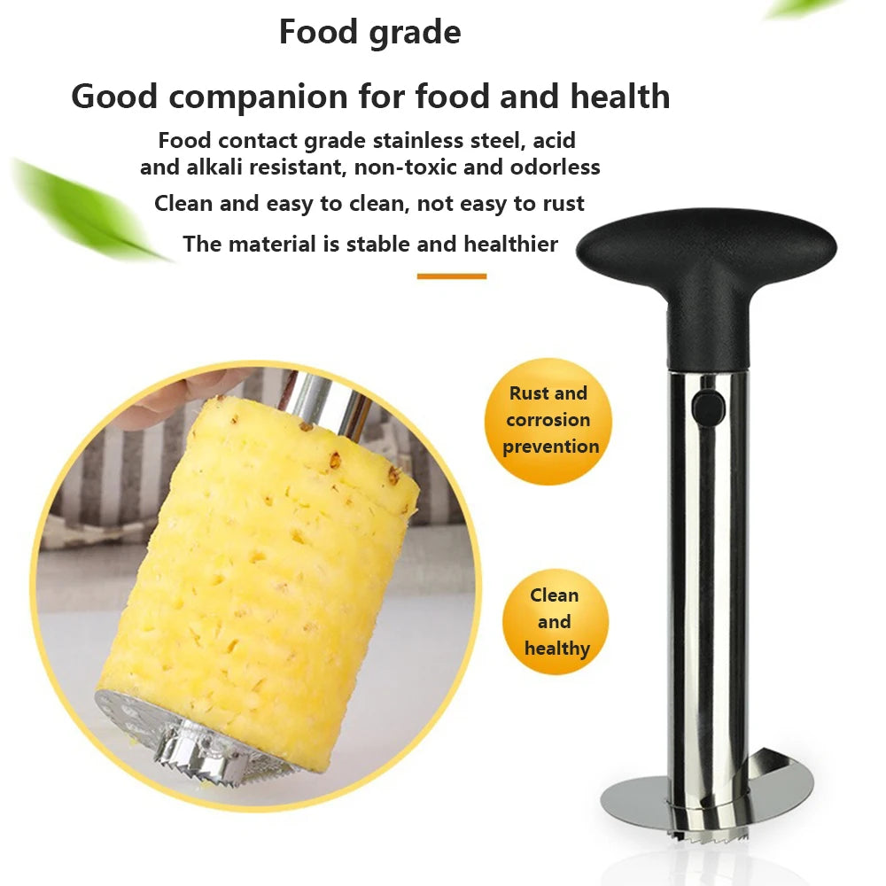 Stainless Steel Easy To Use Pineapple Peeler Accessories Pineapple Slicers Fruit Knife Cutter Corer Slicer Kitchen Tools