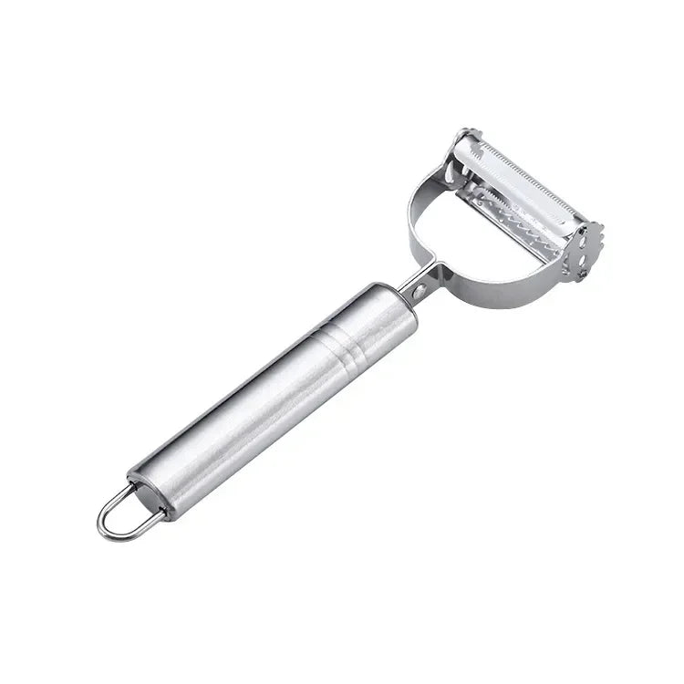 Kitchen Vegetable Peeler Stainless Steel Melon Planer Double-Head Peeler Household Multiple-Function Fruit And Vegetable Peeler