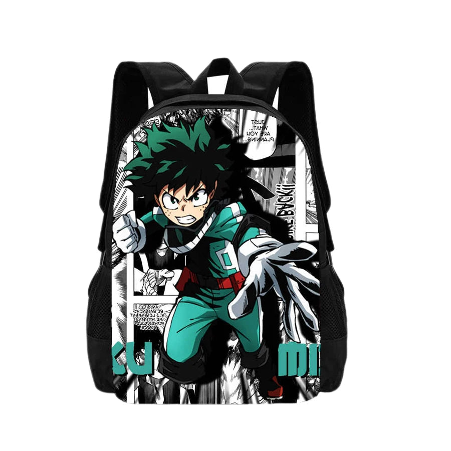 Mochila My Hero Academy Laptop Backpack For Women And Men College Students  Anime Cartoon Book Bag Mochila