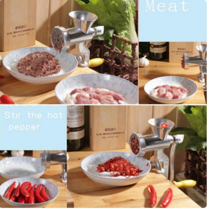 Multifunctional Manual meat grinder For Kitchen Factory Metal Meat & Poultry Grinder Mincer And Sausage Tool Household