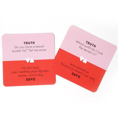 Truth or Dare for Couples Card Game Drunk Couples Drinking Game Card