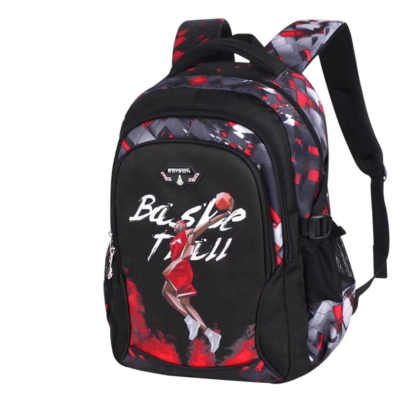 Basketball Back Pack School Bags for Teenagers Boys Kids Bags Children Anime Backpack Boy for Primary School Children's Backpack