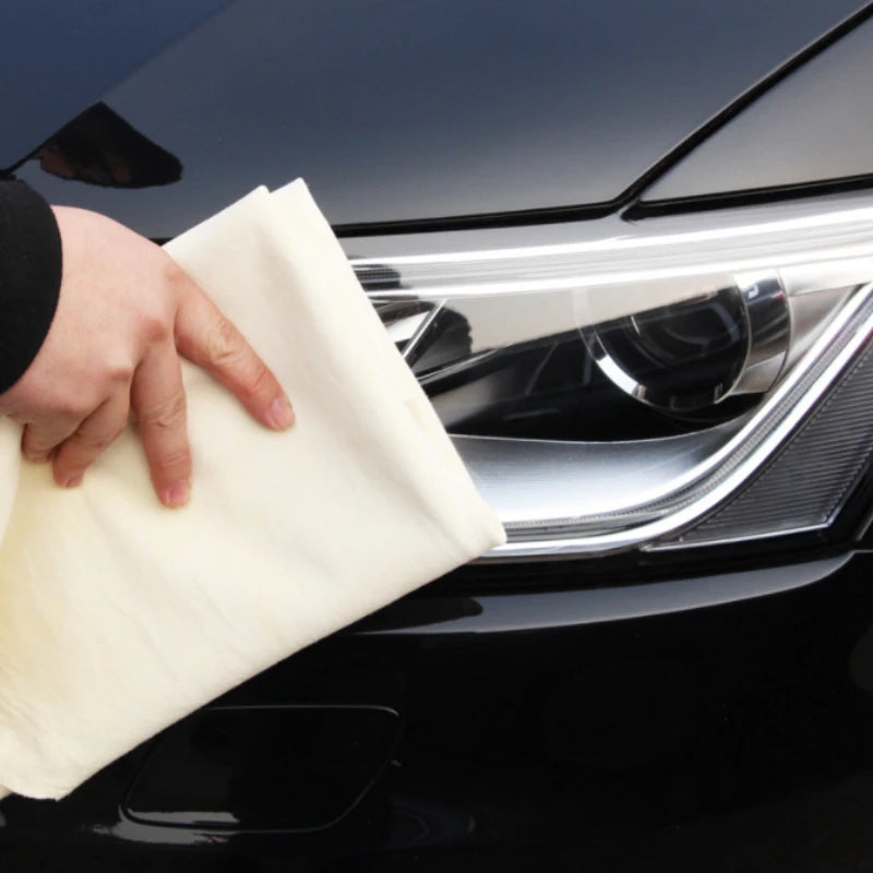 Natural Chamois Leather Car Washing Towels Cleaning Quick Dry for Wash Cars Auto Gadget Guild For Car Washing