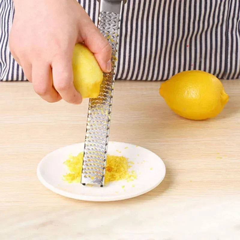 Stainless Steel 12 Inch Lemon Zester Grater Multifunctional Cheese Grater Chocolate Grinder Fruit Garlic Tool Kitchen Gadgets