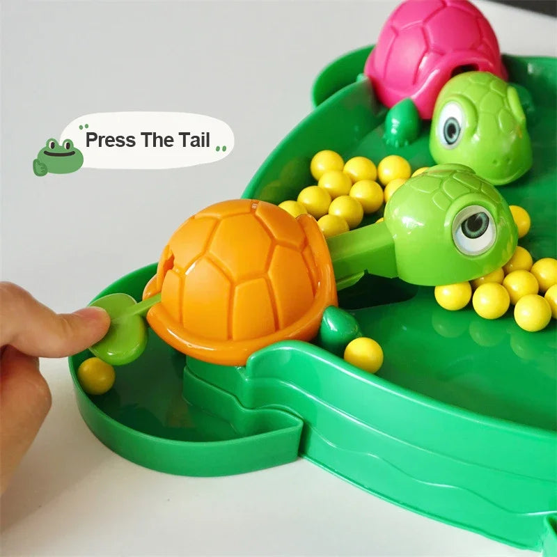 Kids Desktop Competitive Games Turtles Eat Beans safe Parent-child Interaction Entertainment Game Educational Relieve Stress Toy