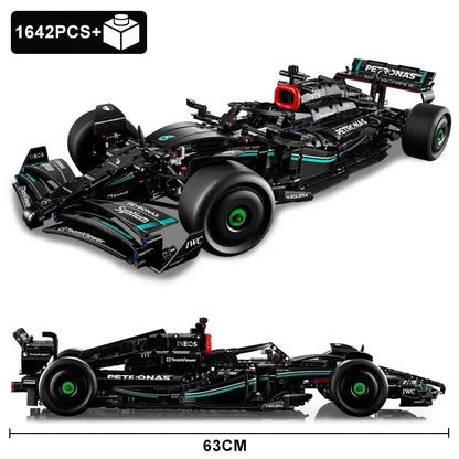 Technical F1 W14 E Formula City Speed Racing Car Building Blocks 42171 Bricks Famous Sport Vehicle Model Assembly for Kid Gift