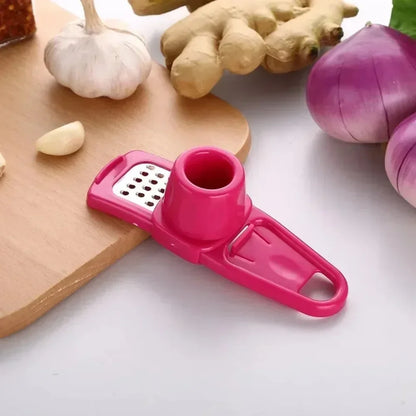 Ginger Garlic Crusher Press Garlic Grinding Grater Cutter Peeler Manual Garlic Mincer Chopping Garlics Tool Kitchen Accessories