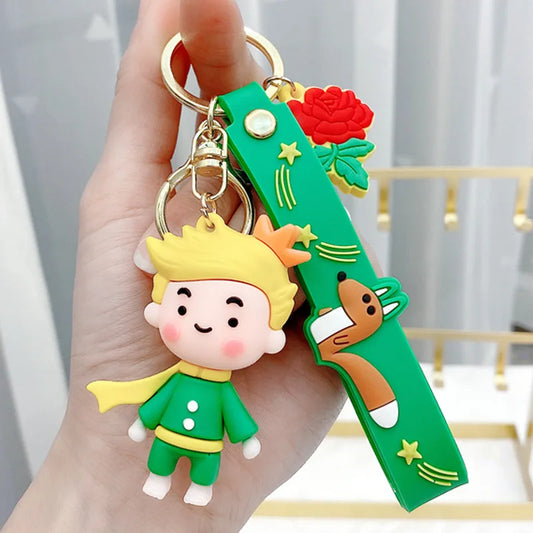 Best Deal Little Prince and Fox Keychain Pendant for Kids Birthday Party Decoration Gift Keyring