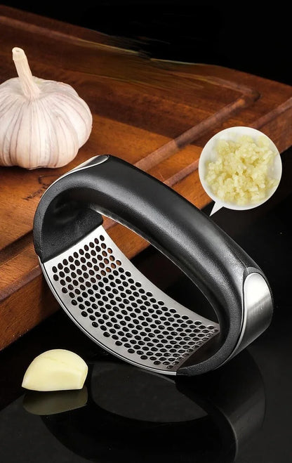 Stainless Steel Garlic Press Crusher Manual Garlic Mincer Chopping Garlic Tool Fruit Vegetable Tools Kitchen Accessories Gadget