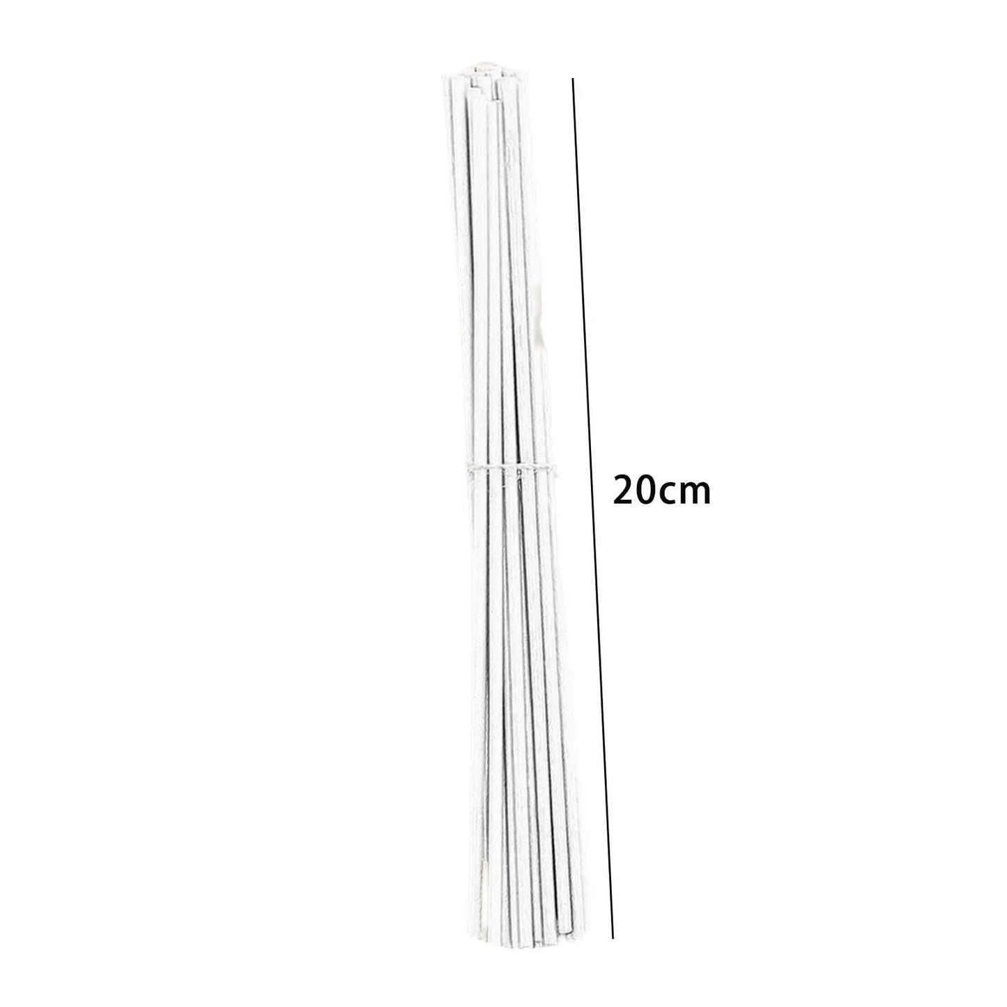 100Pcs Reed Diffuser Sticks Set 3mm 8inch Fragrance Fiber Reed Diffuser Sticks for Bedroom Living Room Bathroom SPA Kitchen