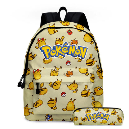 pokemon, pikachu, cartoon, elementary and middle school students' schoolbags, children's backpacks  anime  anime figure