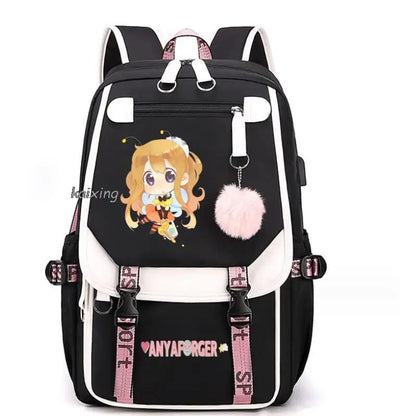 Hot Anime Spy X Family Backpack Teenage Girls Laptop Rucksack Student Shoulder School Bag Schoolbag Academy Bagpack Mochilas